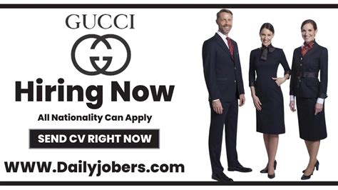 gucci employment opportunities|gucci outlet job.